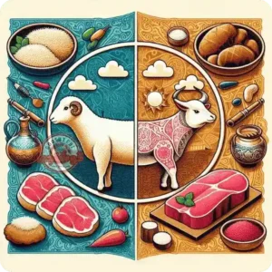 گوشتچی | مقایسه گوشت گوساله با گوسفند