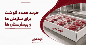 چرا خرید عمده گوشت برای سازمان ها و بیمارستان ها از گوشتچی به صرفه تر است؟
