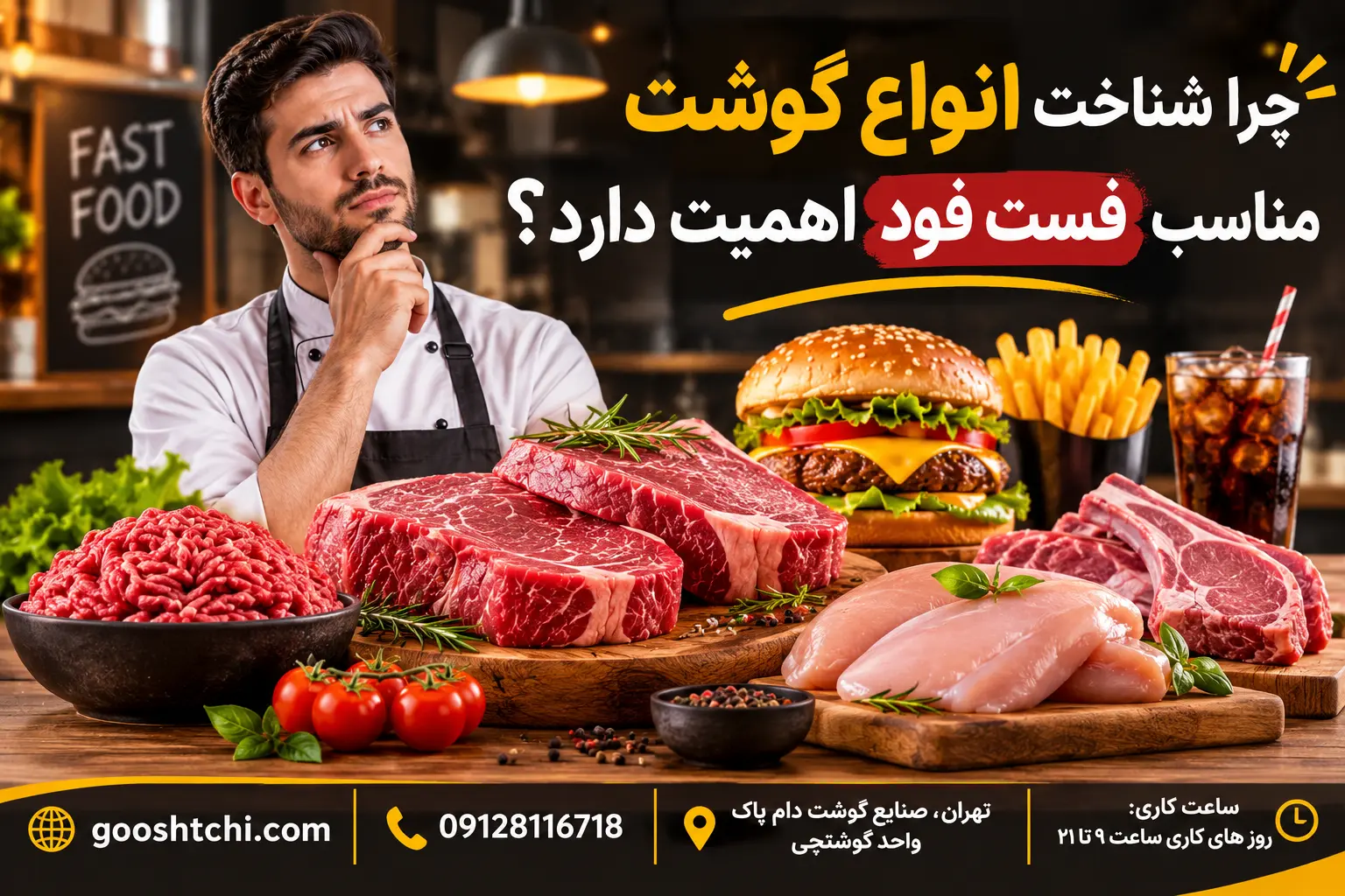 مناسب فست فود | گوشتچی